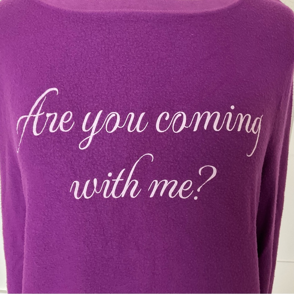 💋 Wildfox 💋 Come With Me Baggy Beach Jumper - Picture 6 of 8